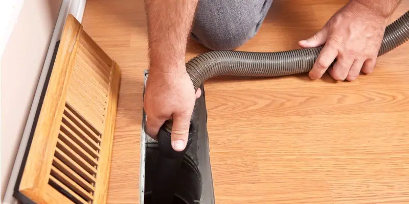 where does return air go in hvac system